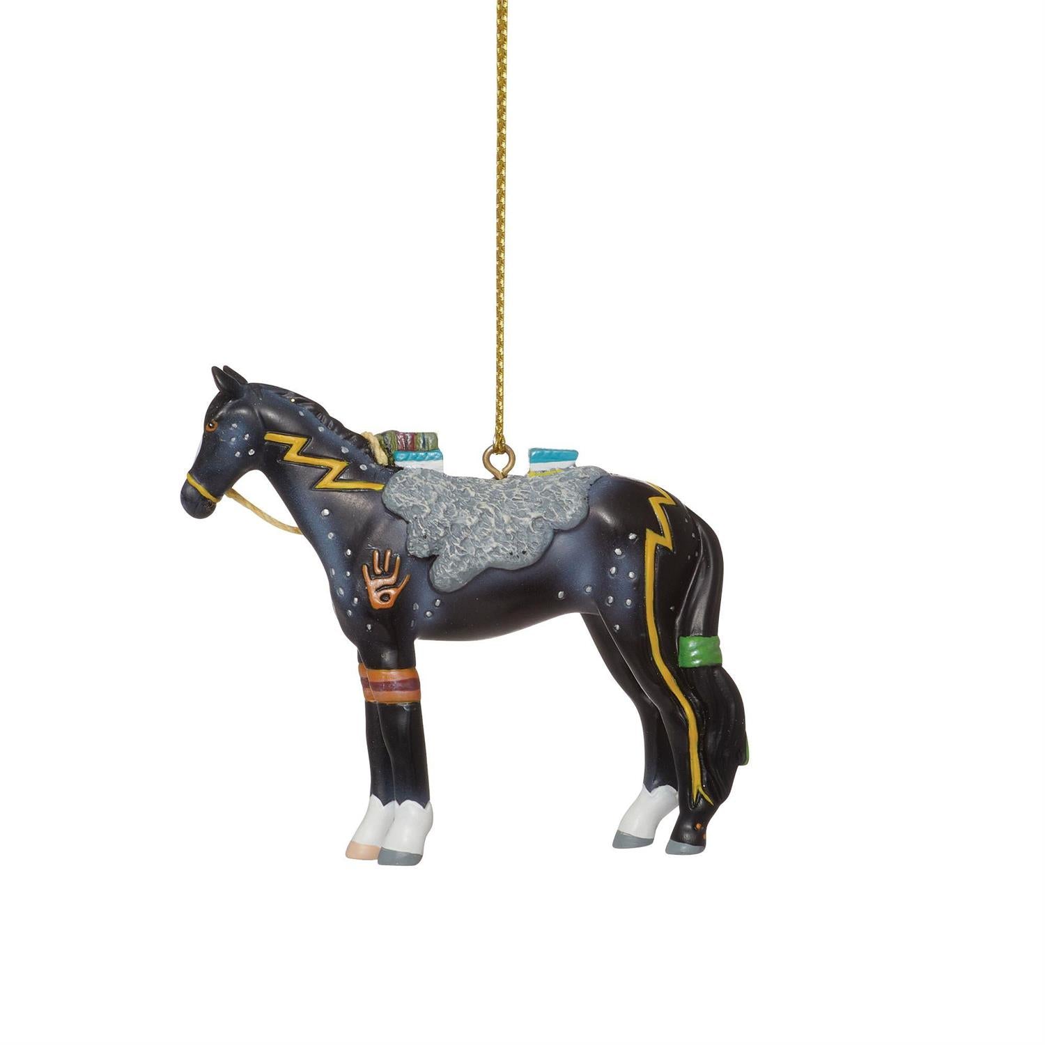 Painted Ponies Ornament "War Magic"