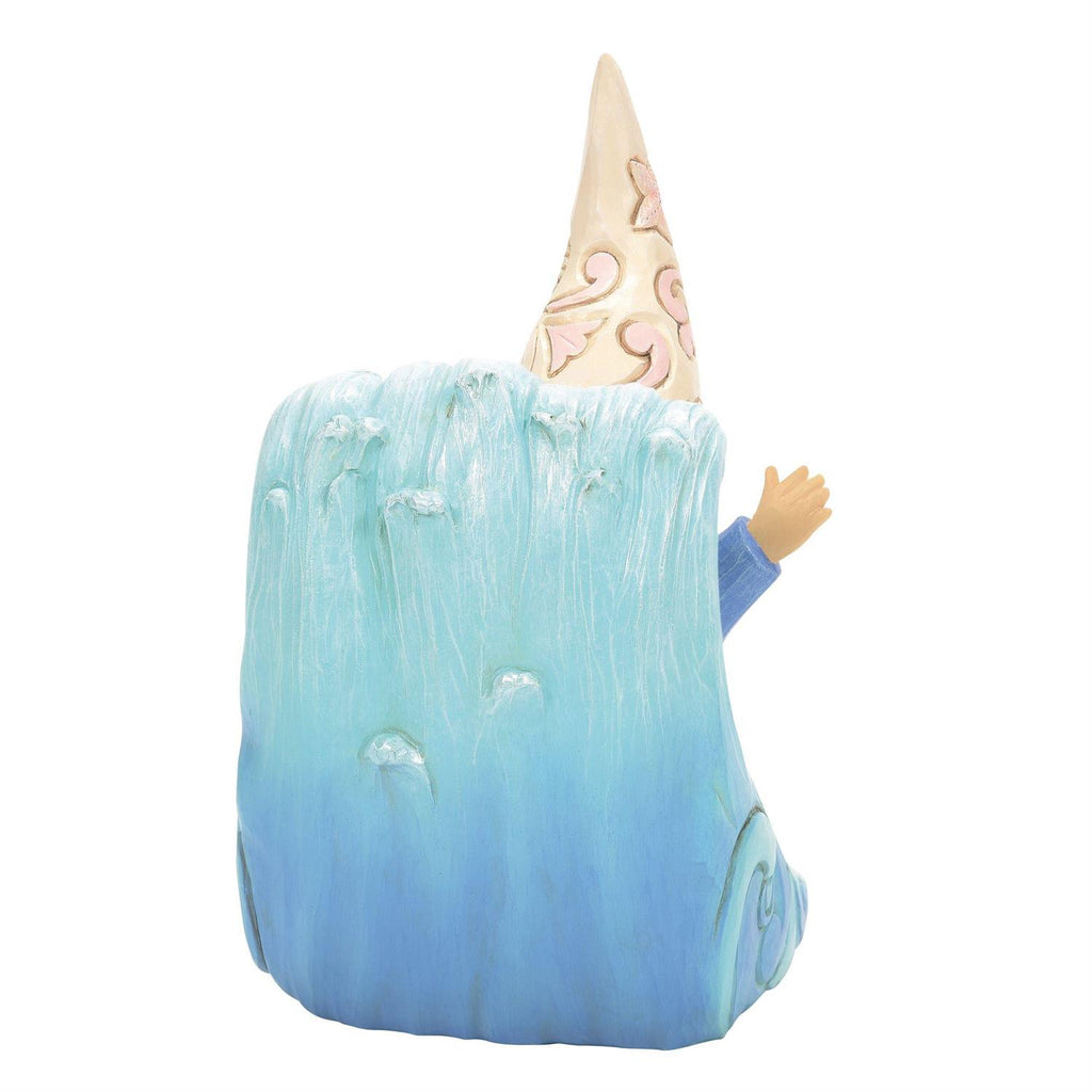 Jim Shore "Surf Like There's Gnome Tomorrow" Coastal Gnome Surfing Figurine