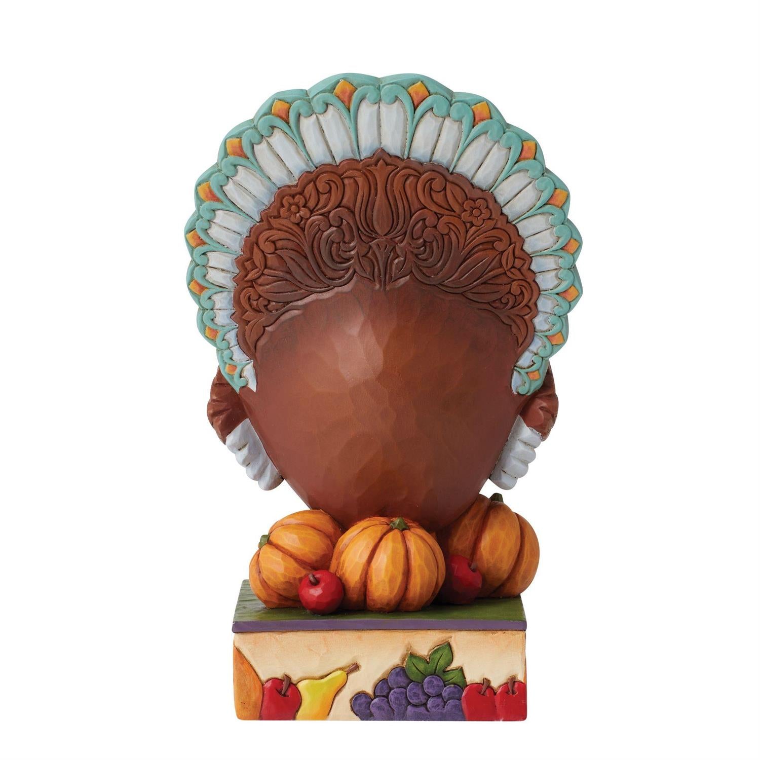 Jim Shore Thanks and Giving Turkey Figurine