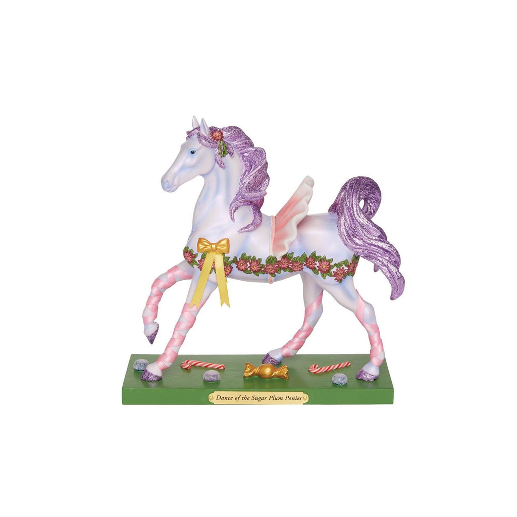 Dance of the Sugar Plum Ponies Painted Ponies Figurine