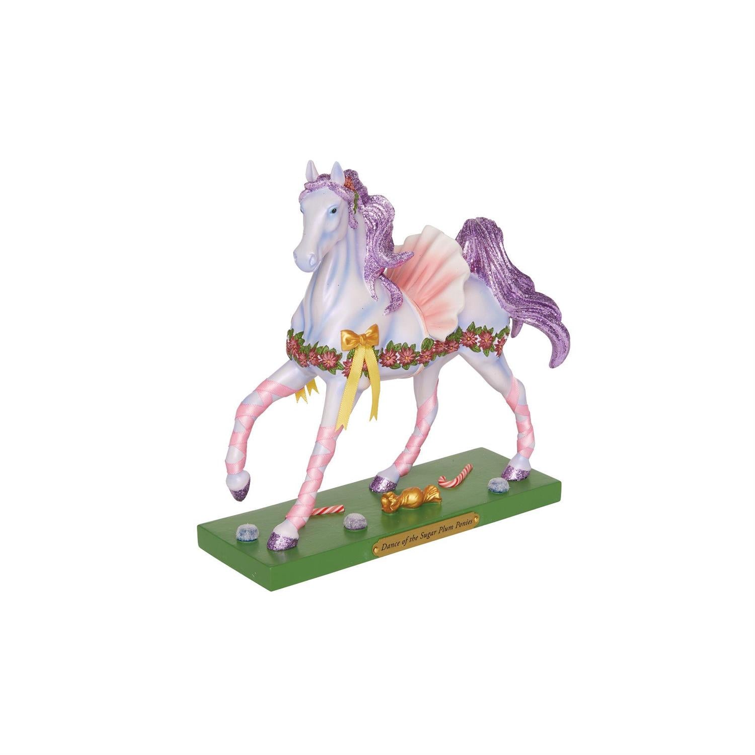 Dance of the Sugar Plum Ponies Painted Ponies Figurine