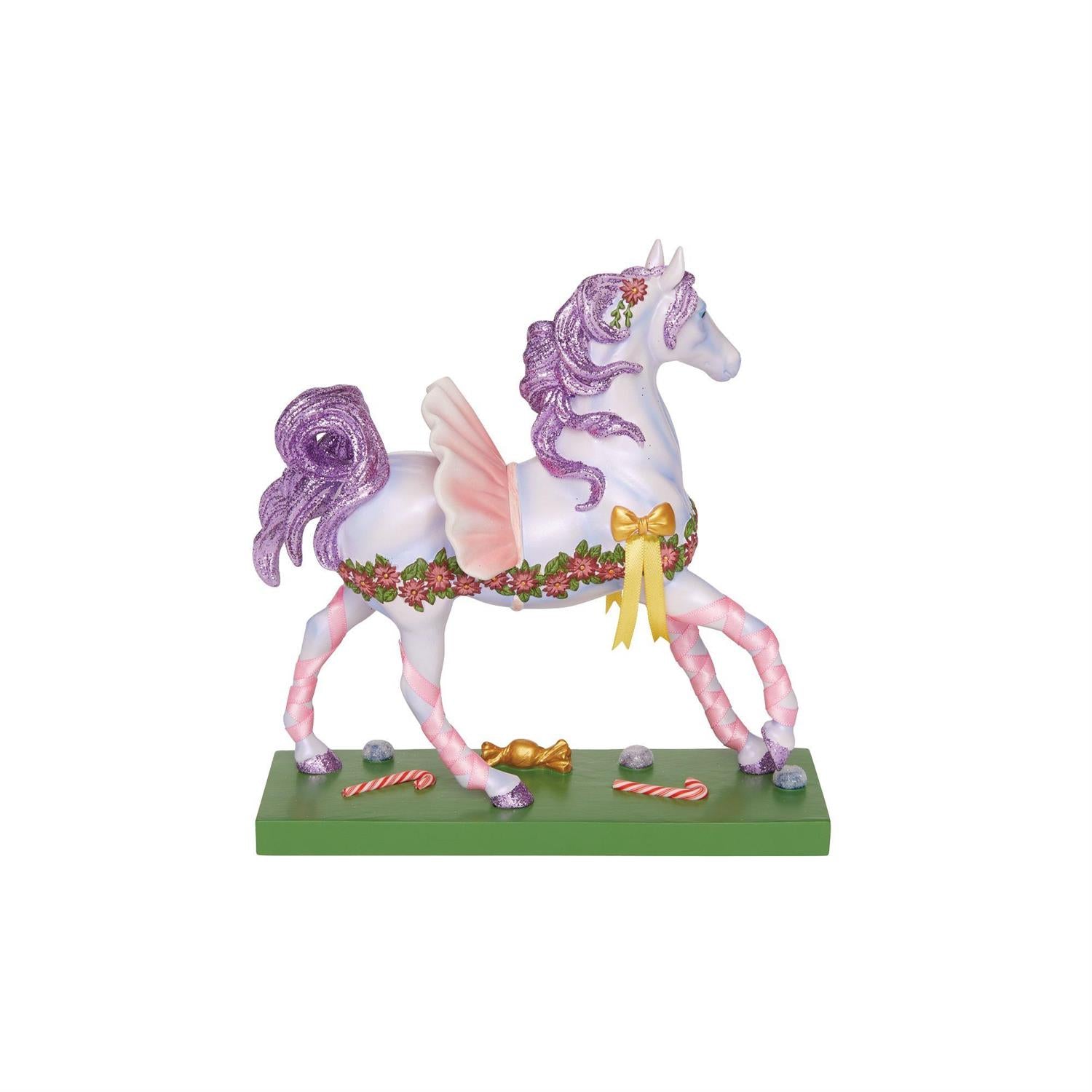 Dance of the Sugar Plum Ponies Painted Ponies Figurine