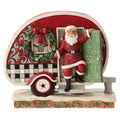 Jim Shore Highland Glen Santa Camper Figurine