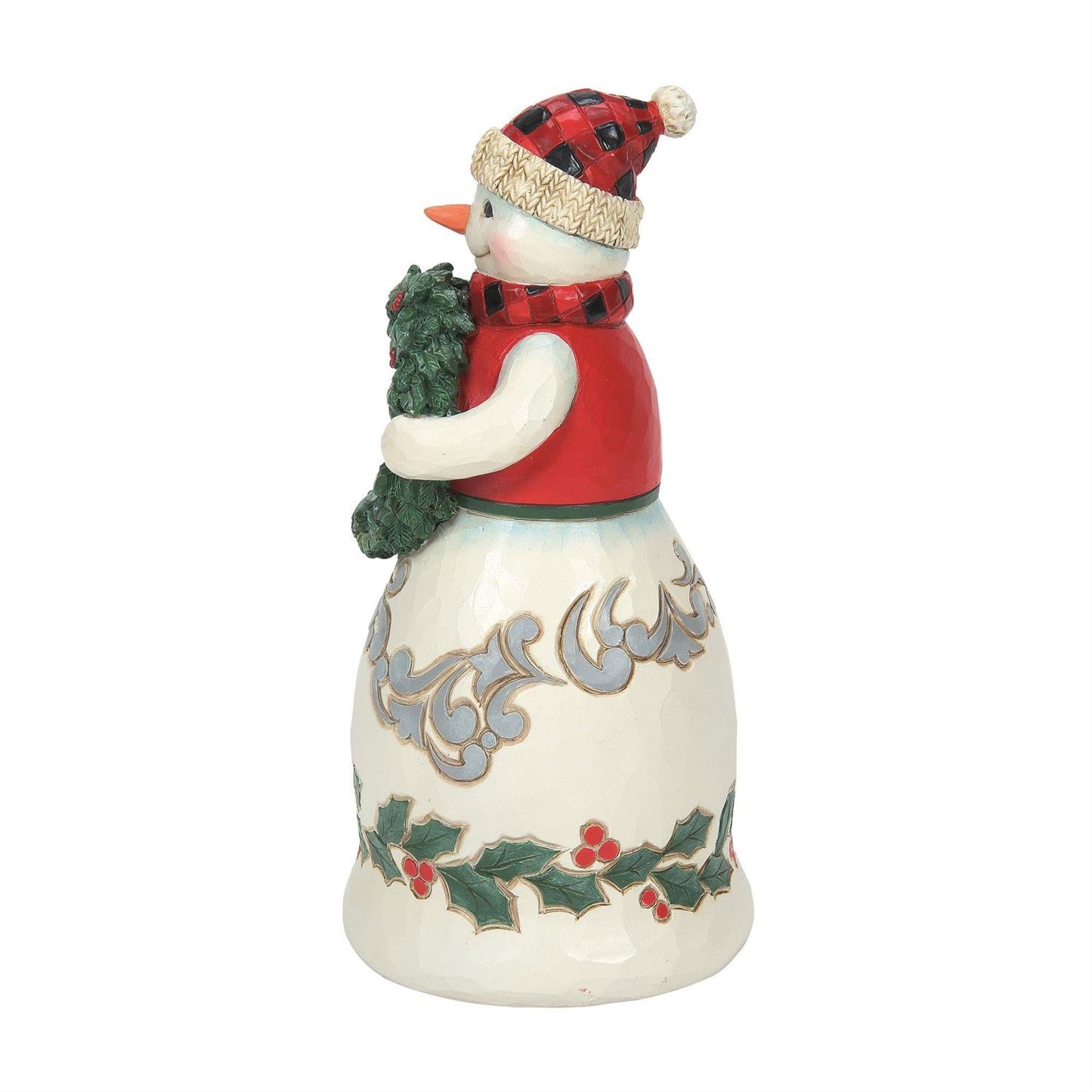 Warm Winter Wishes Jim Shore Snowman Figurine