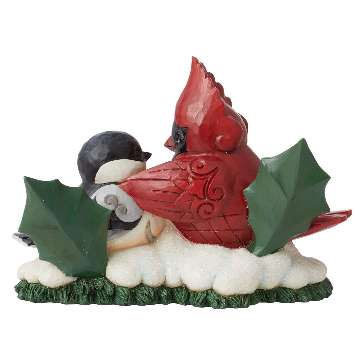 Holiday Gathering Jim Shore Cardinal Figurine