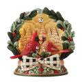 Jim Shore Highland Glen Cardinals LED Diorama