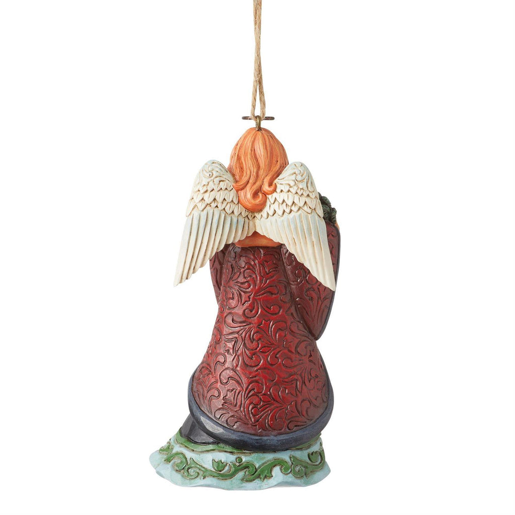 Jim Shore Holiday Manor Angel Ornament