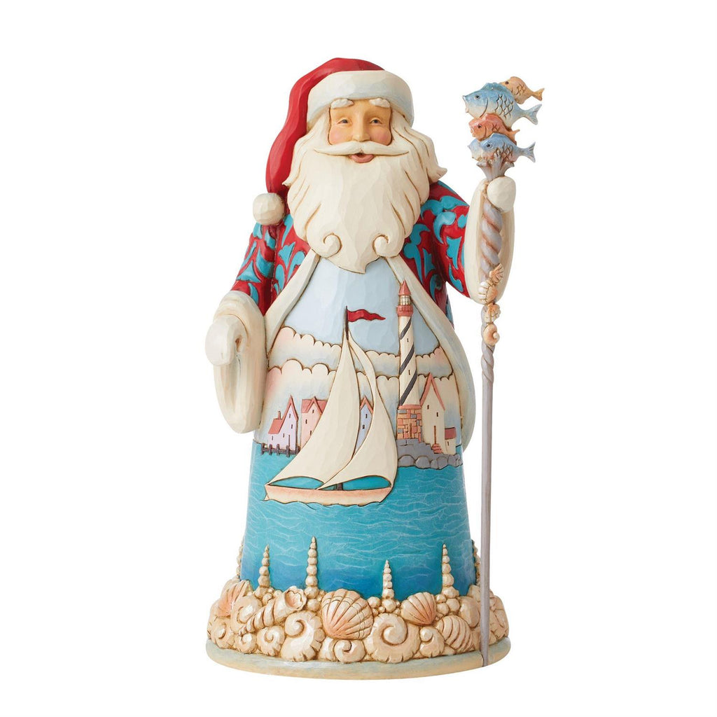 Jim Shore "Sailing Santa" Coastal Santa
