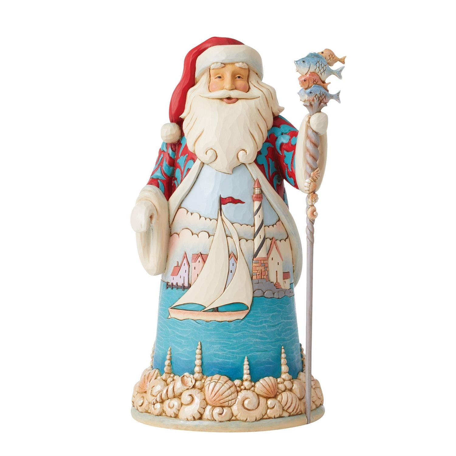 Jim Shore "Sailing Santa" Coastal Santa