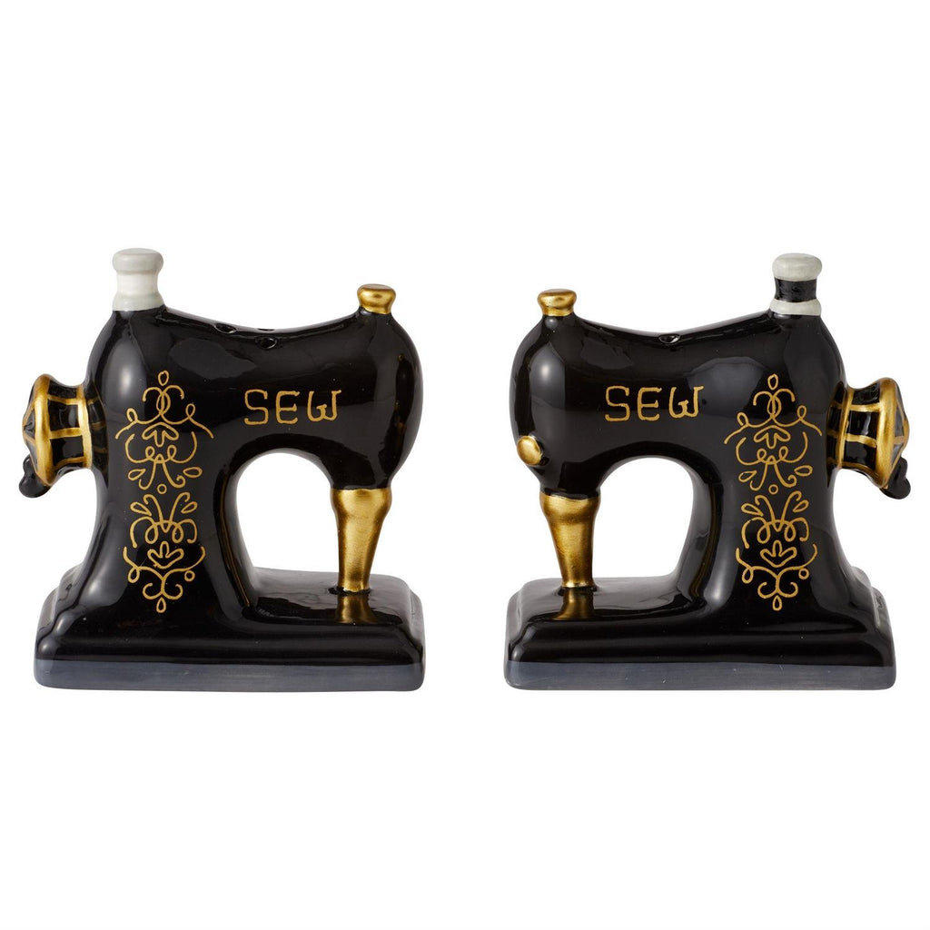 Vintage Sewing Machine "Sew" Salt and Pepper Set