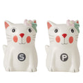 Pretty Kitty Salt and Pepper Shaker Set