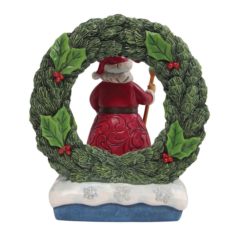 Believe in the Magic of Christmas Jim Shore Santa LED