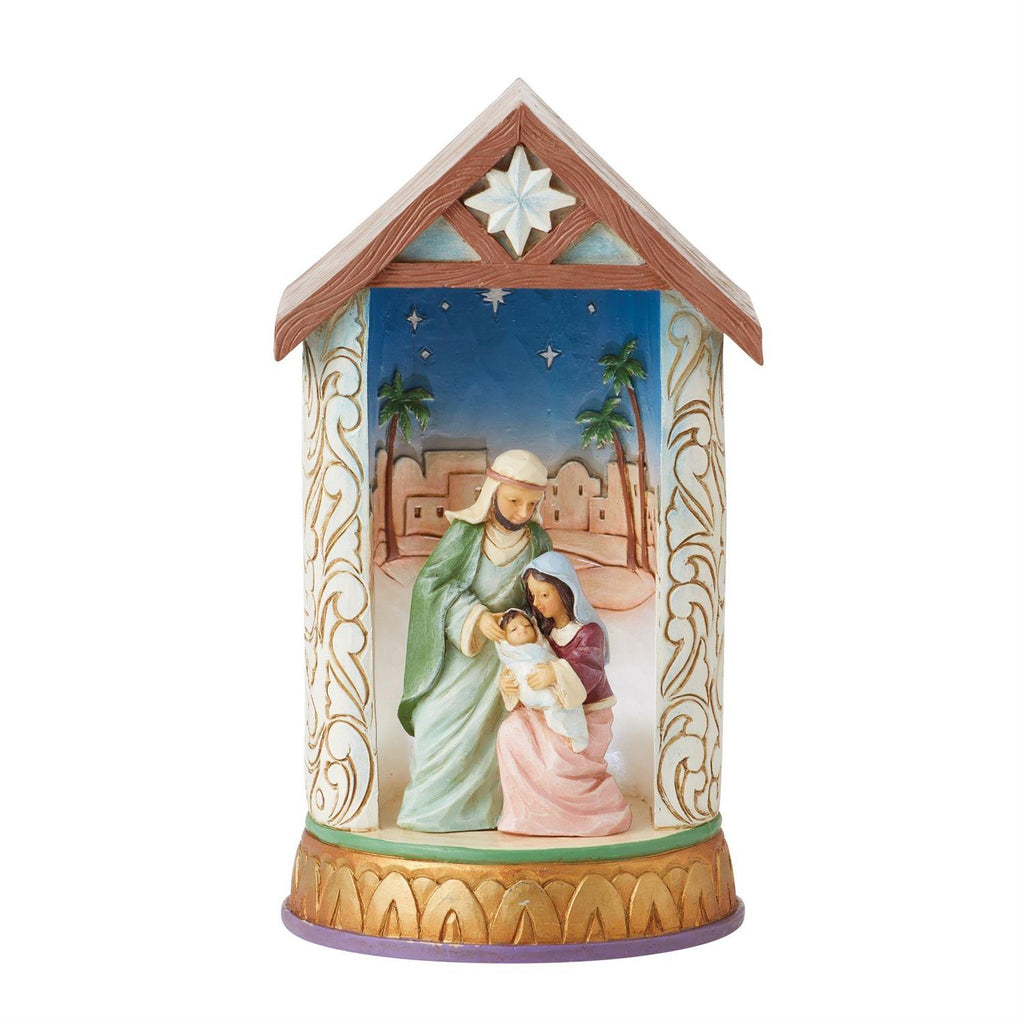Hallelujah Jim Shore Holy Family Lit Diorama