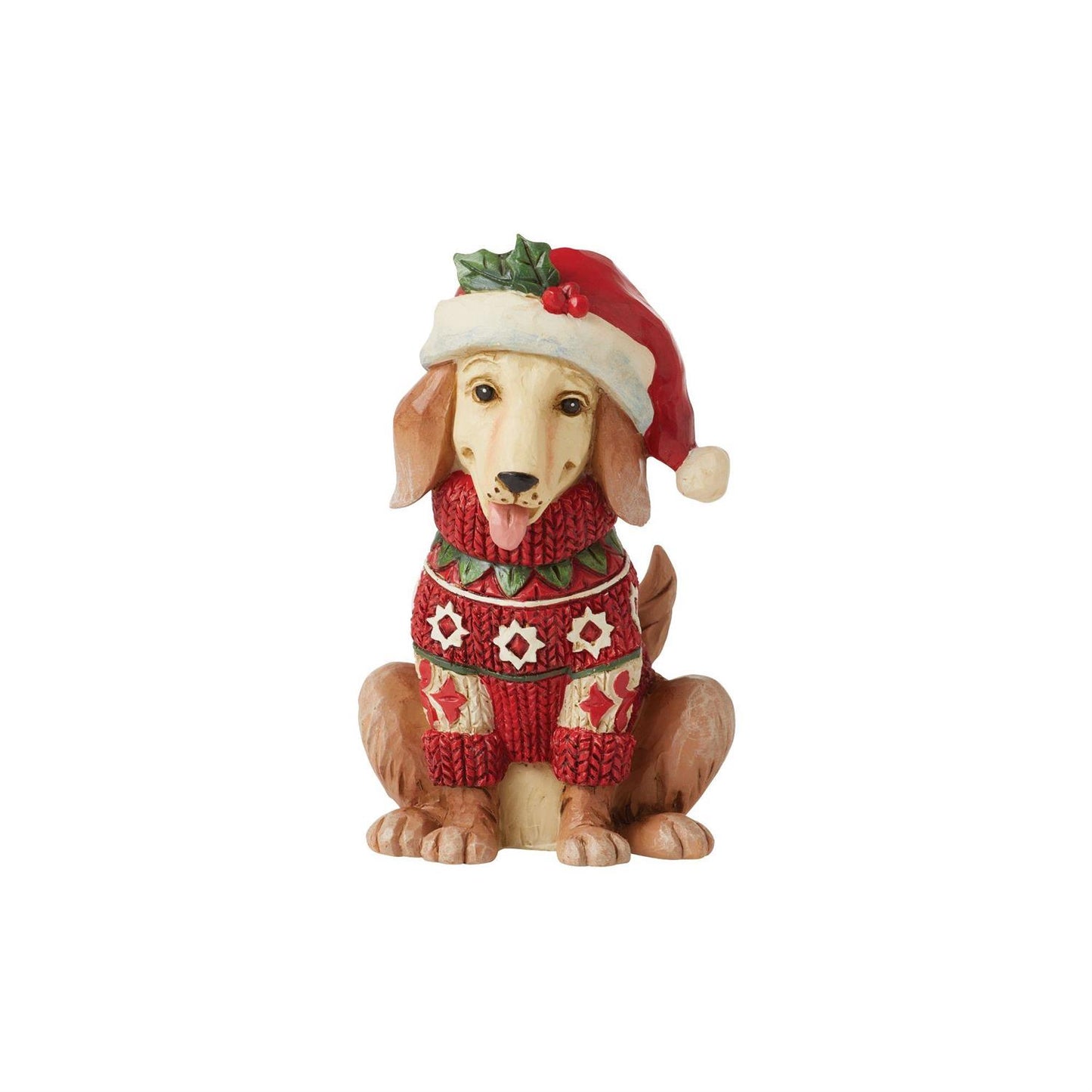 Jim Shore Mini Christmas Dog