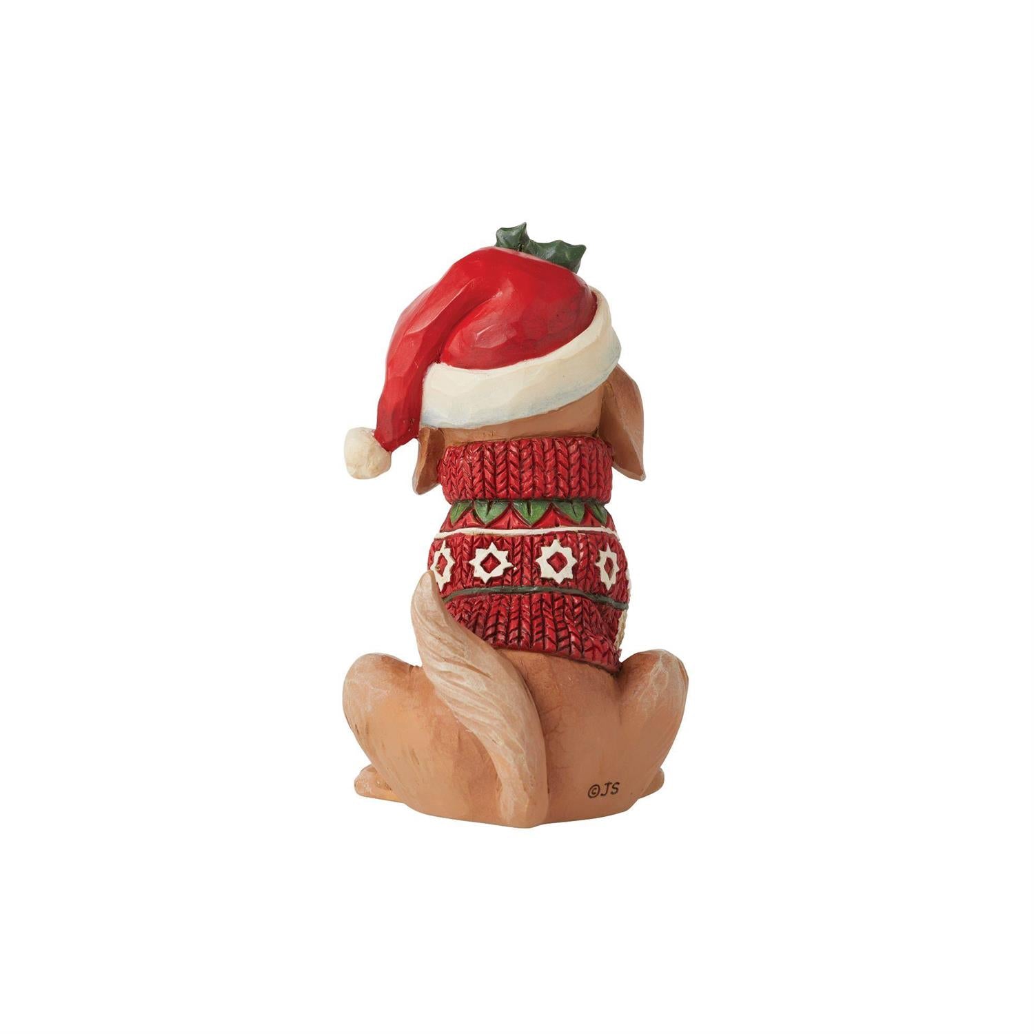 Jim Shore Mini Christmas Dog