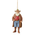 Jim Shore Western Santa Ornament