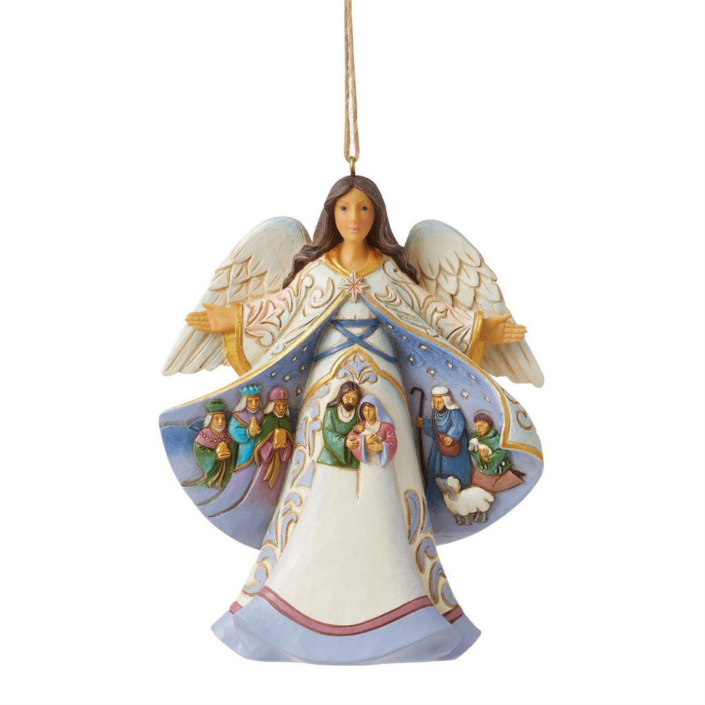 Jim Shore Angel Nativity Scene Ornament