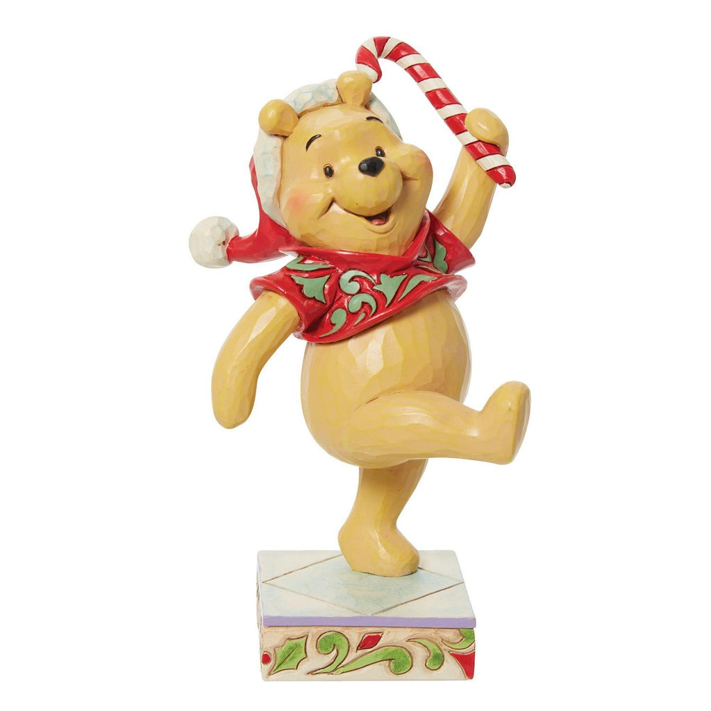 Jim Shore Winnie the Pooh Christmas Candycane Figurine SALE!