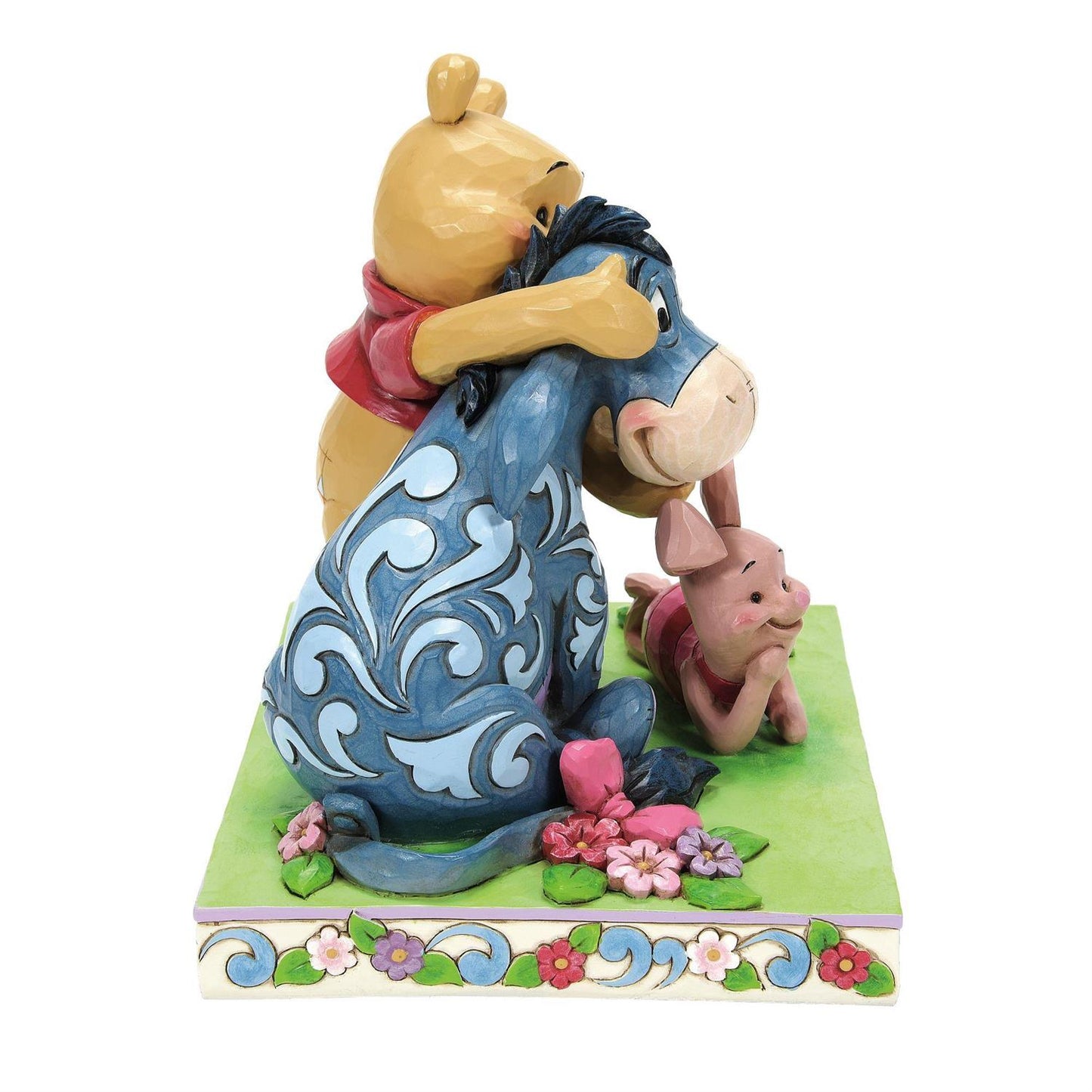 Jim Shore Winnie the Pooh Here Together, Friends Forever Figurine