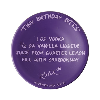 Tiny Birthday Bites Lolita Wine Glass