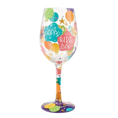 Birthday Girl Lolita Wine Glass