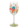 Groovy Shrooms Lolita Wine Glass