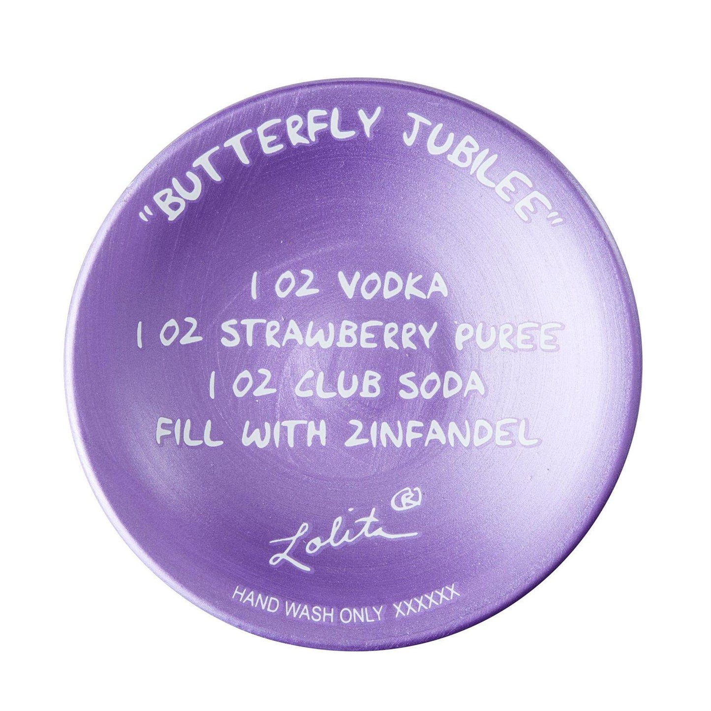 Butterfly Jubilee Lolita Wine Glass