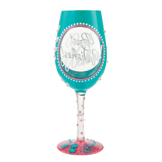 Best Wishes Lolita Wine Glass