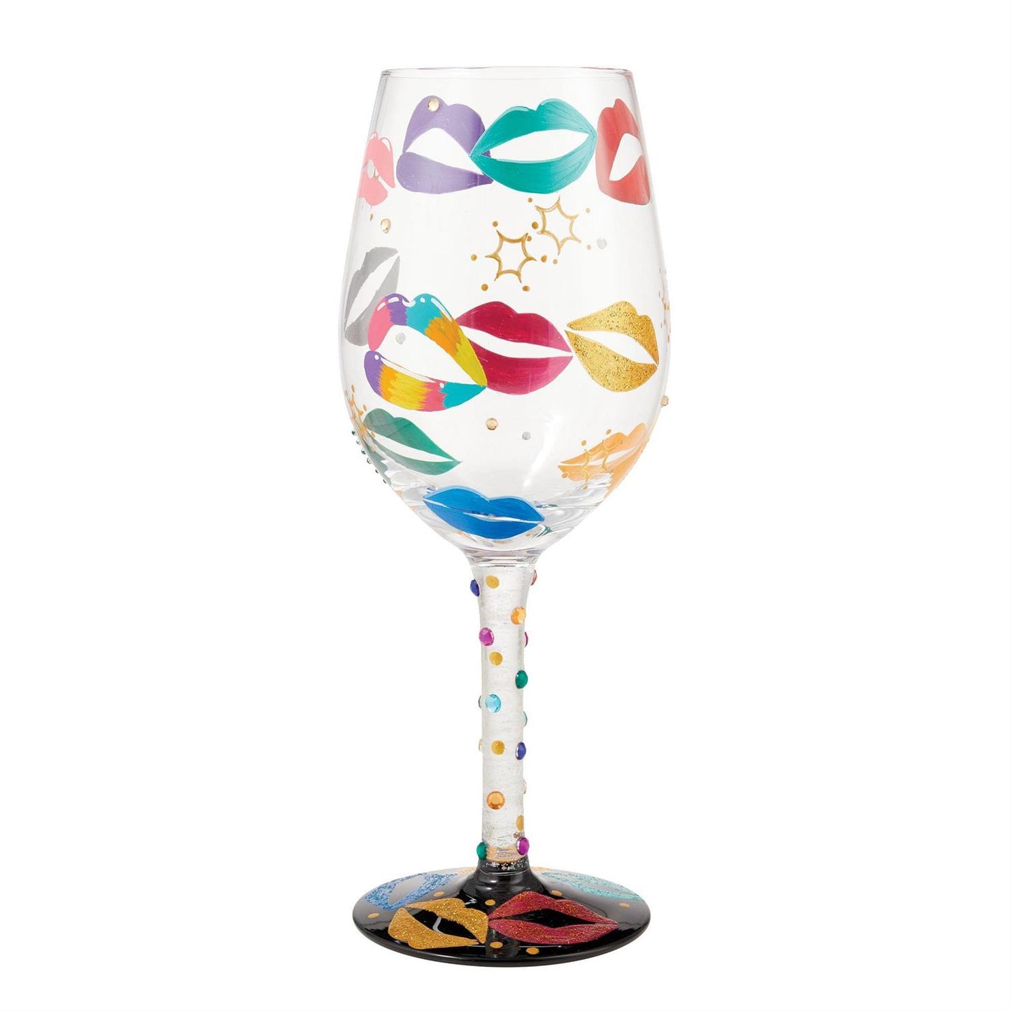 Made For Kissing Lolita Wine Glass