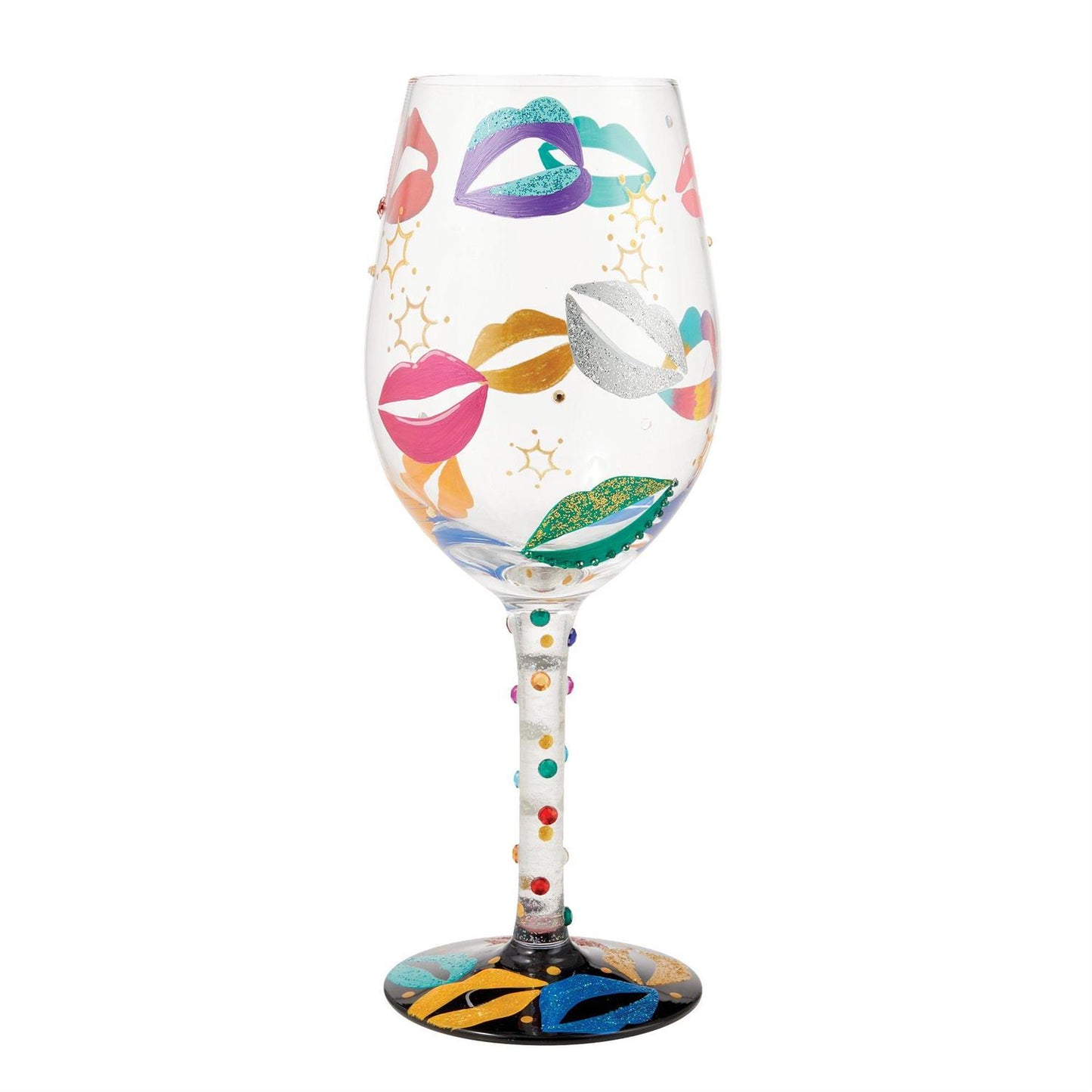 Made For Kissing Lolita Wine Glass