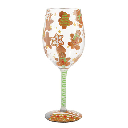 Gingerbread Dreams Lolita Wine Glass