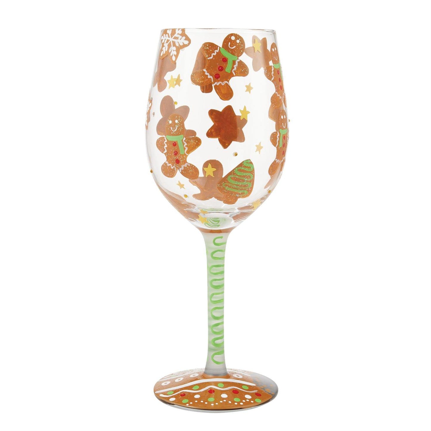 Gingerbread Dreams Lolita Wine Glass