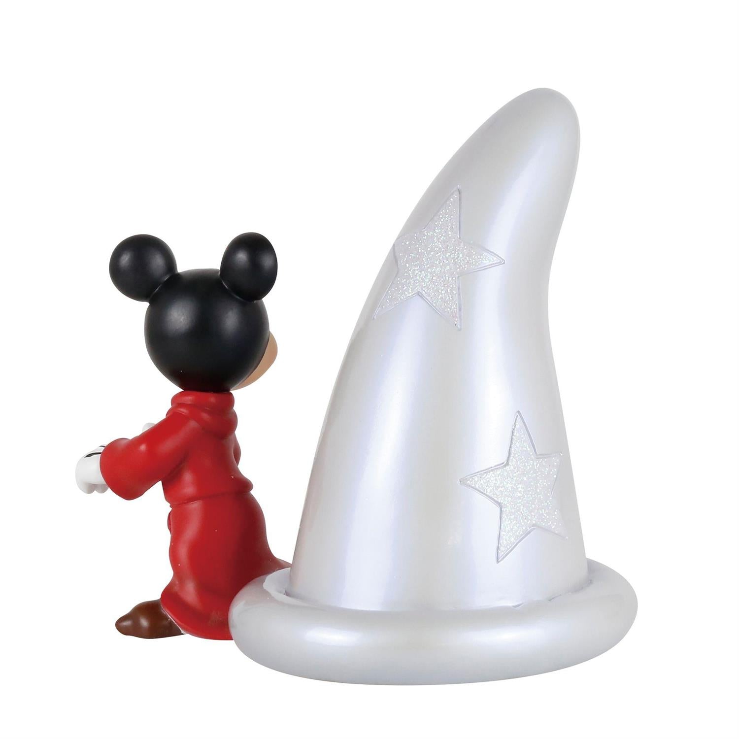 D100 Mickey Mouse w/Iconic Sorcerer Hat Figurine