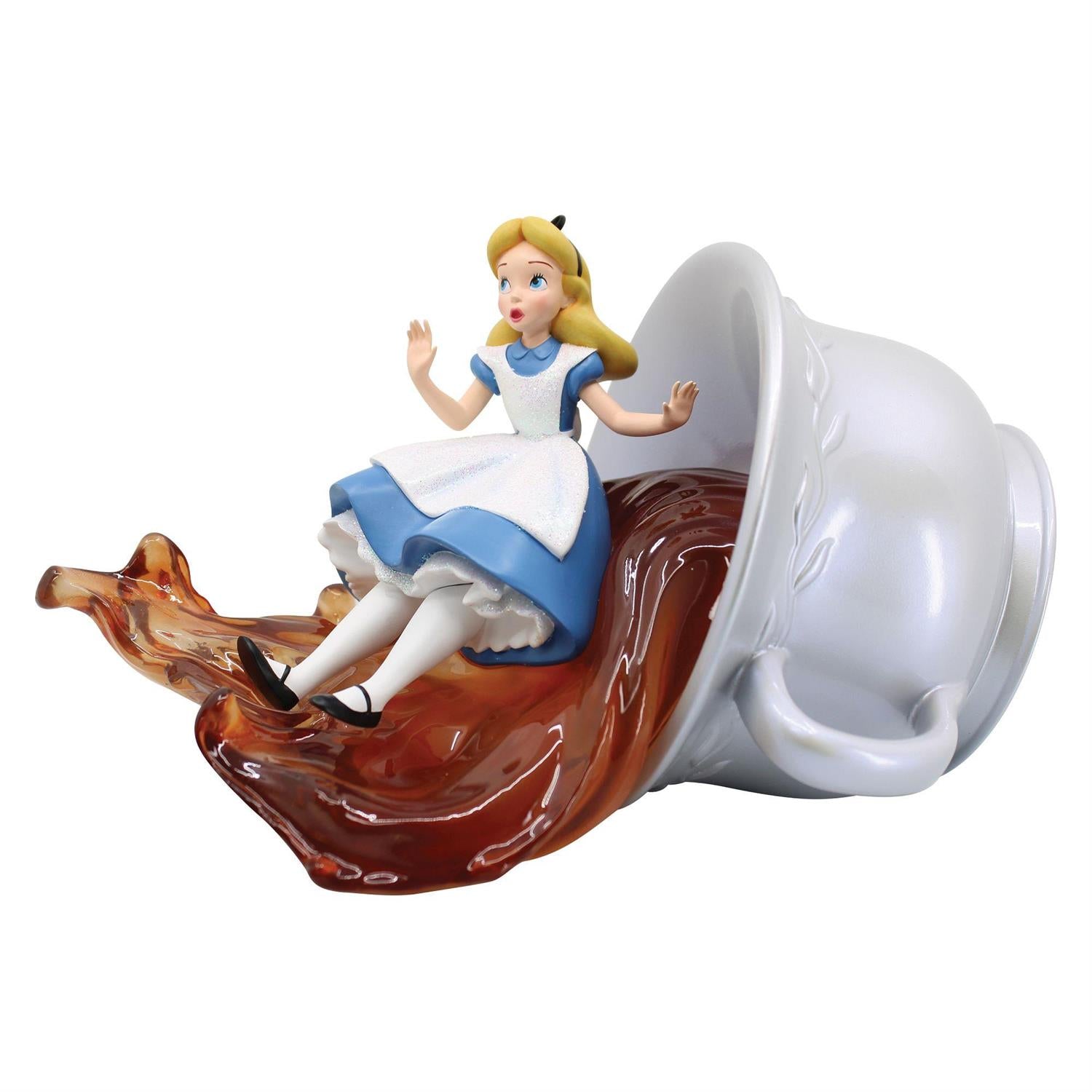 D100 Alice in Wonderland w/Iconic Teacup Figurine