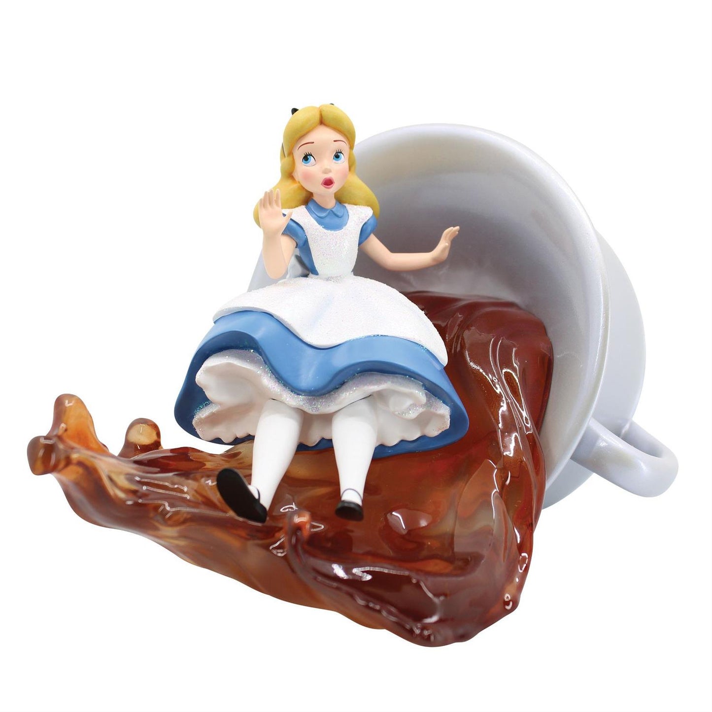 D100 Alice in Wonderland w/Iconic Teacup Figurine