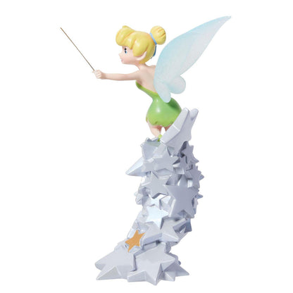 D100 Platinum Tinkerbell w/Iconic Pixie Dust Figurine