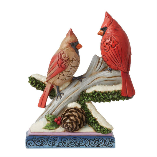 Peace, Love and Harmony Jim Shore Cardinal Figurine