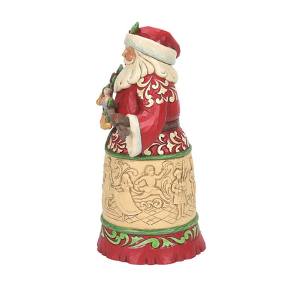 A Partridge in a Pear Tree Jim Shore Santa Figurine