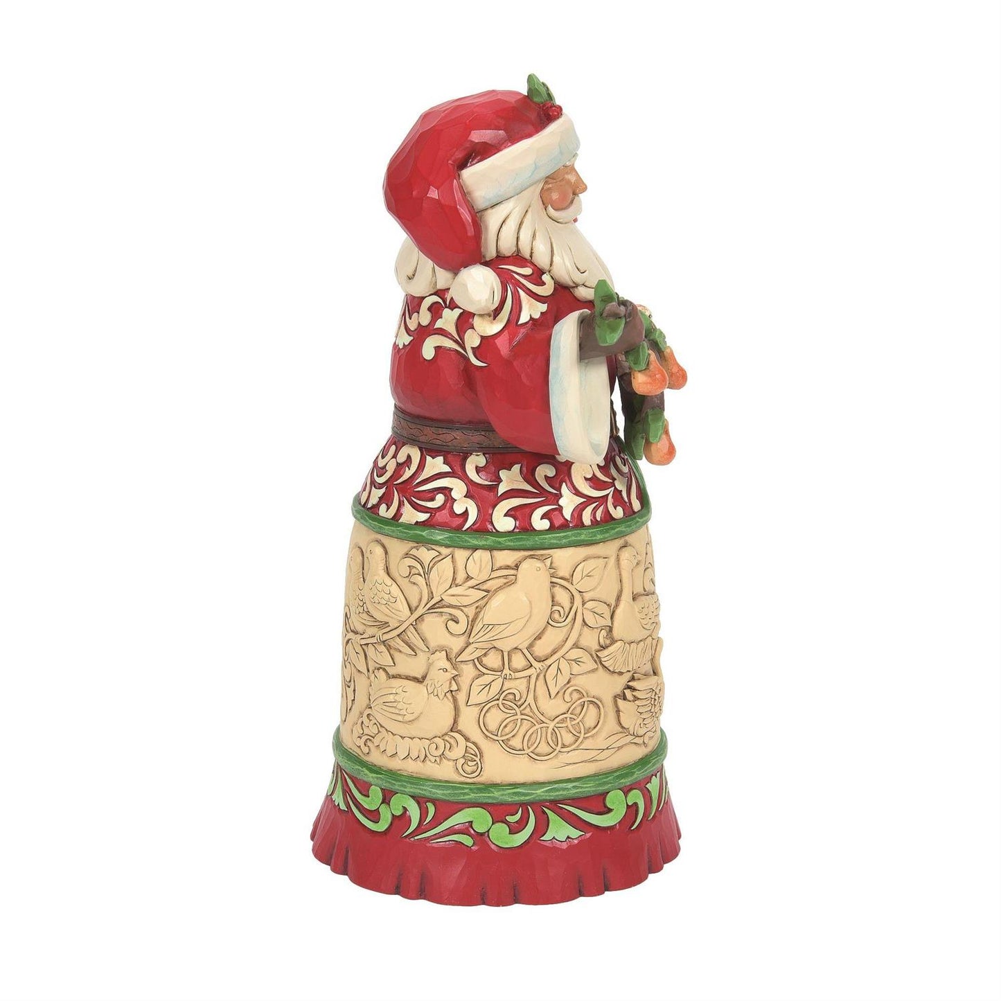 A Partridge in a Pear Tree Jim Shore Santa Figurine