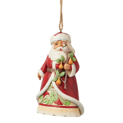 Santa Ornament Partridge in a Pear Tree 20th Event Jim Shore