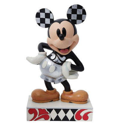 D100 Jim Shore Disney Traditions Large Mickey Statue 17.75" Tall