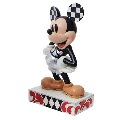 D100 Jim Shore Disney Traditions Large Mickey Statue 17.75" Tall
