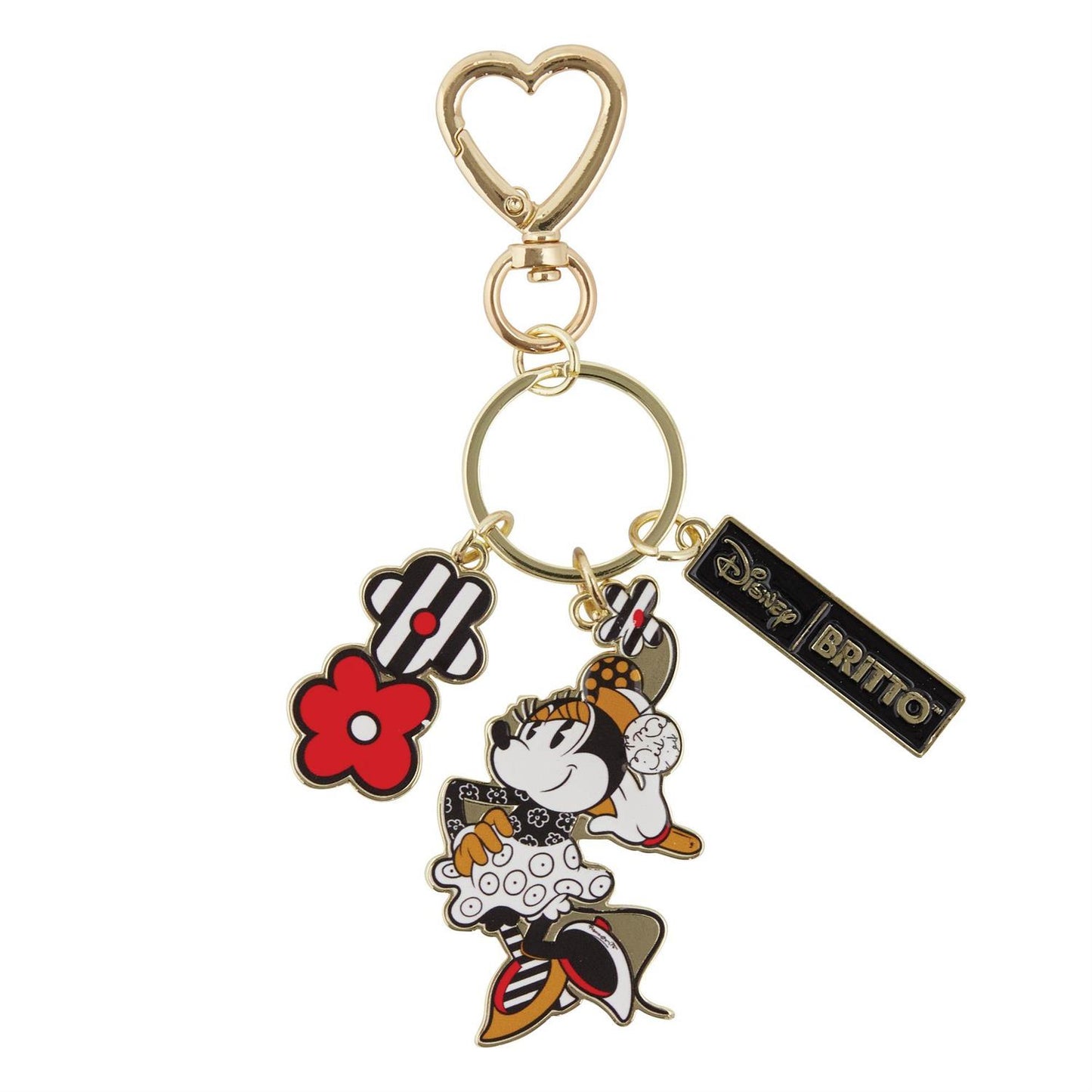 Midas Minnie Mouse Metal Keychain