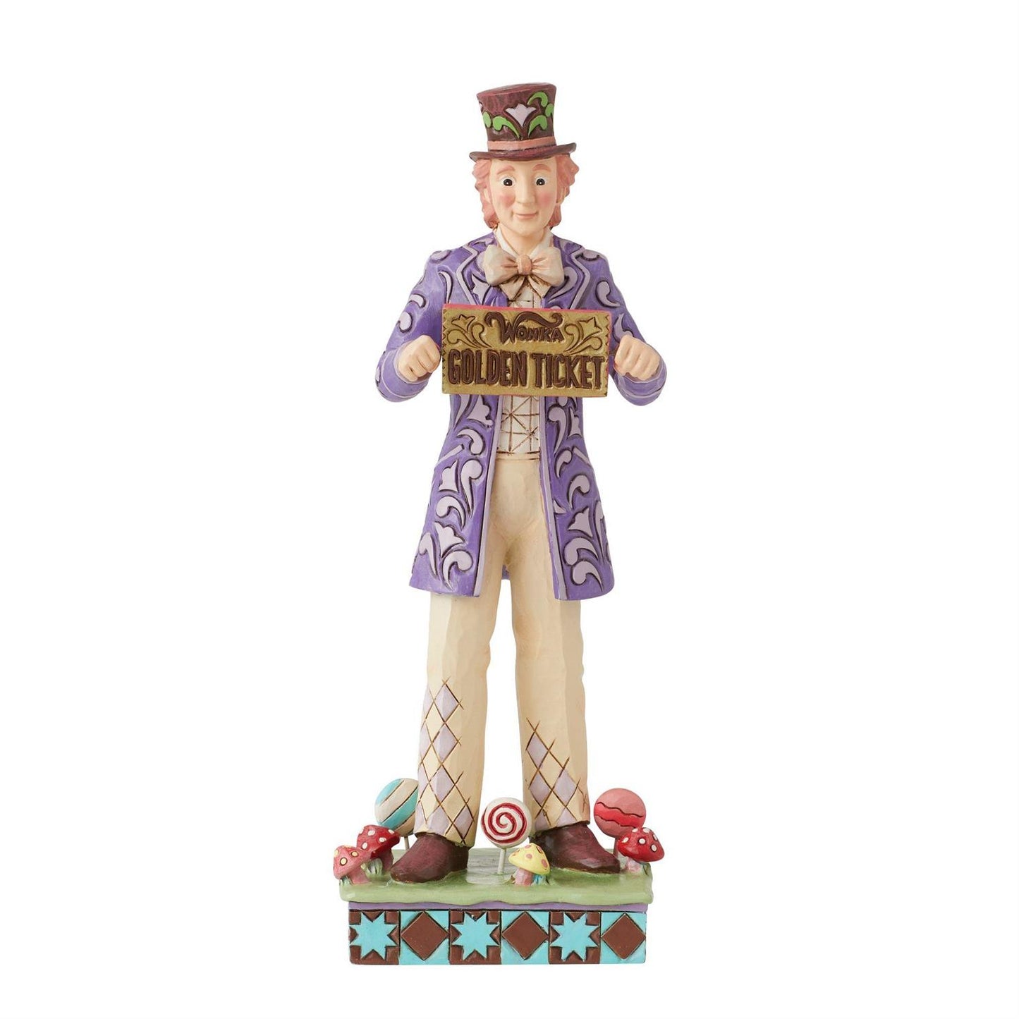 Golden Ticket Willy Wonka Jim Shore Figurine