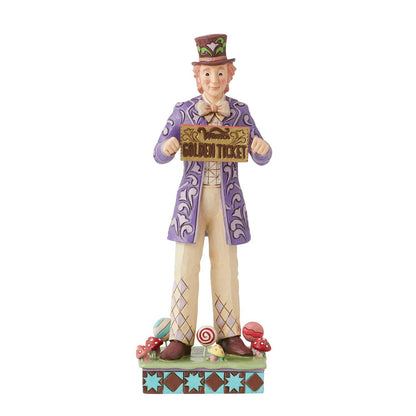 Golden Ticket Willy Wonka Jim Shore Figurine