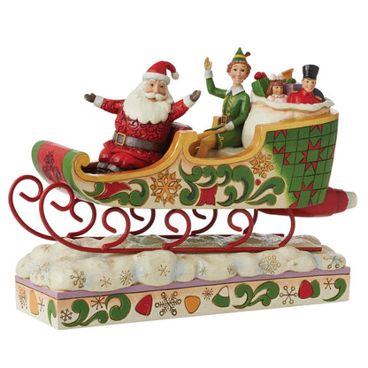 Spreading Christmas Cheer Elf Jim Shore Figurine