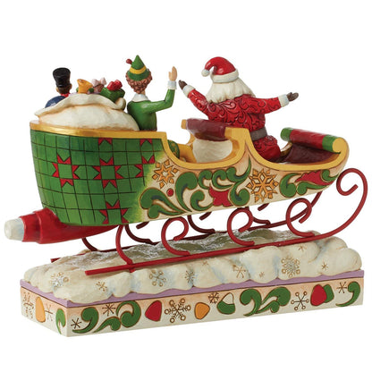 Spreading Christmas Cheer Elf Jim Shore Figurine