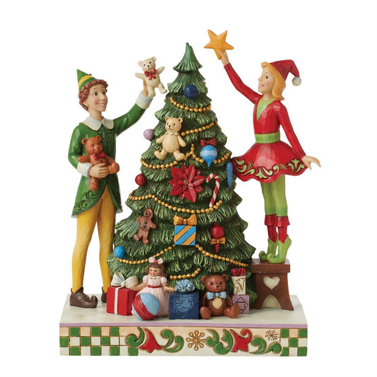 Treat Every Day Like Christmas Elf Jim Shore Figurine