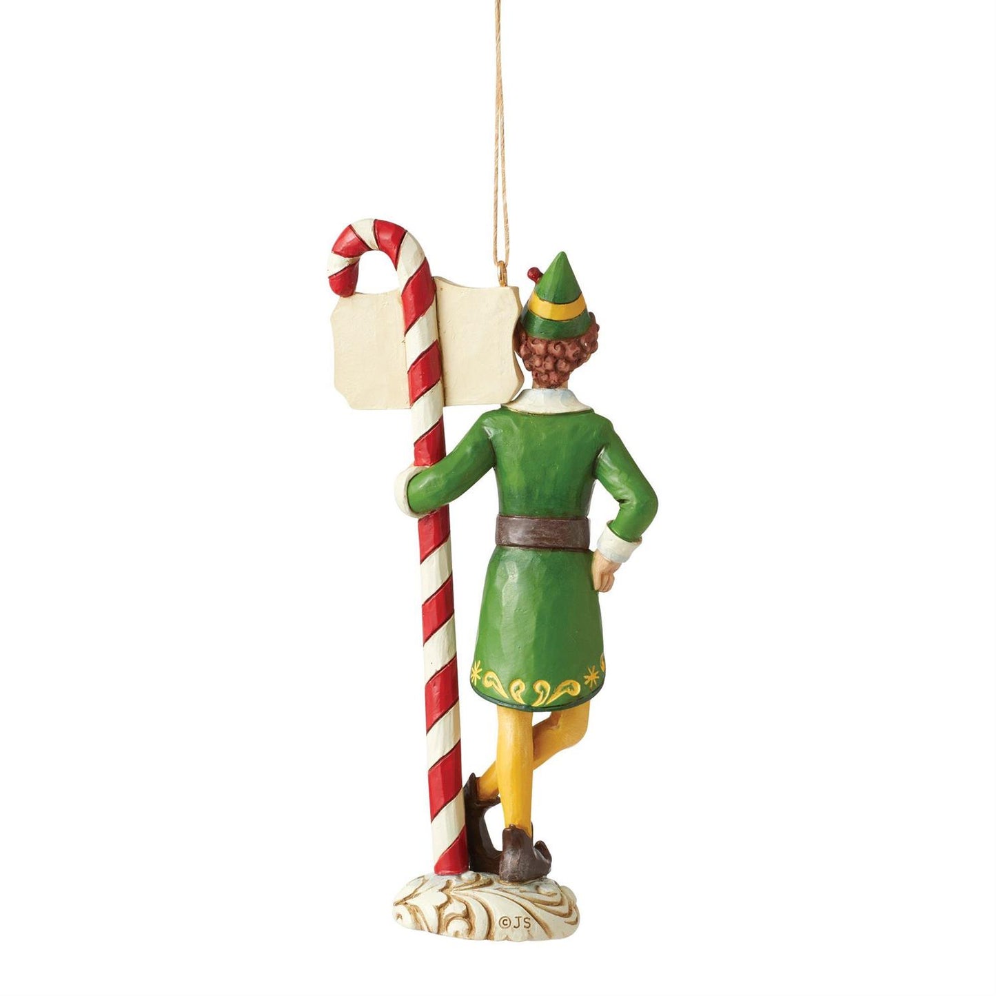 Candy Cane Forest Buddy Elf Jim Shore Ornament