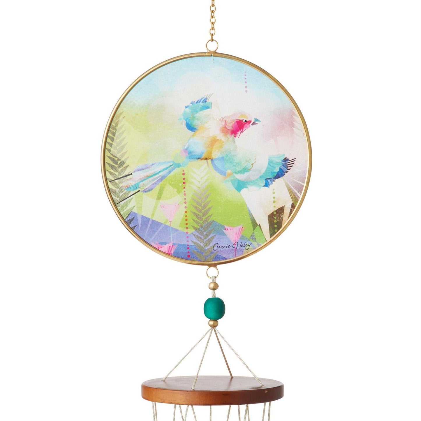 Bluebird in Flight Windchime